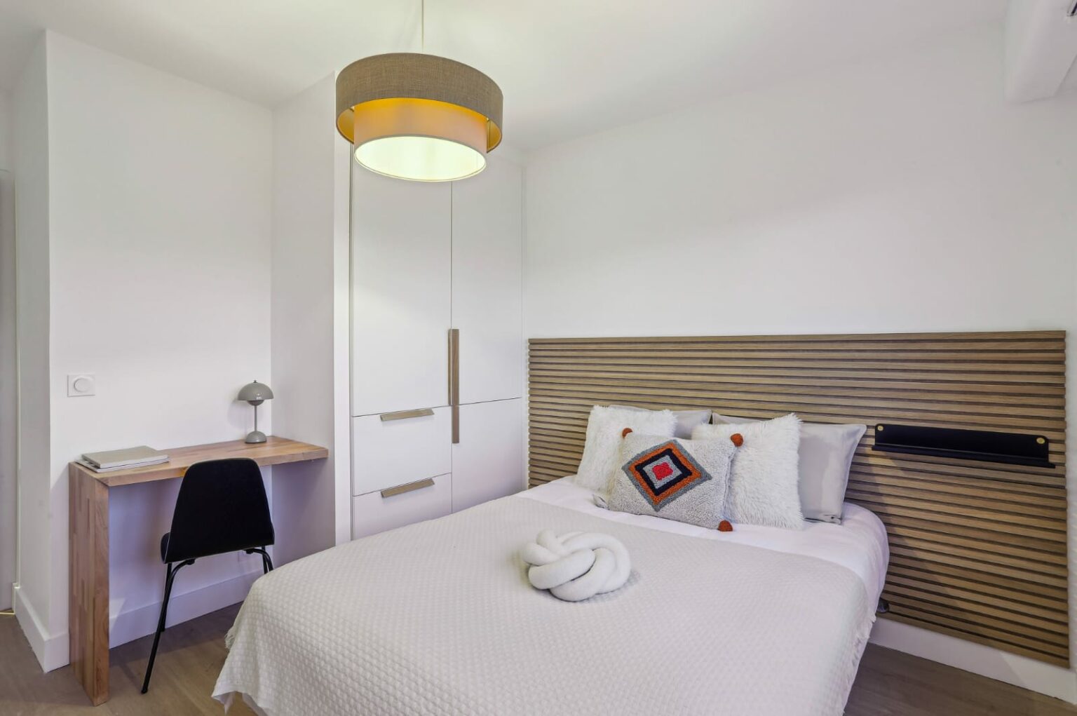 rénovation d'une chambre dans un appartement à Villeurbanne